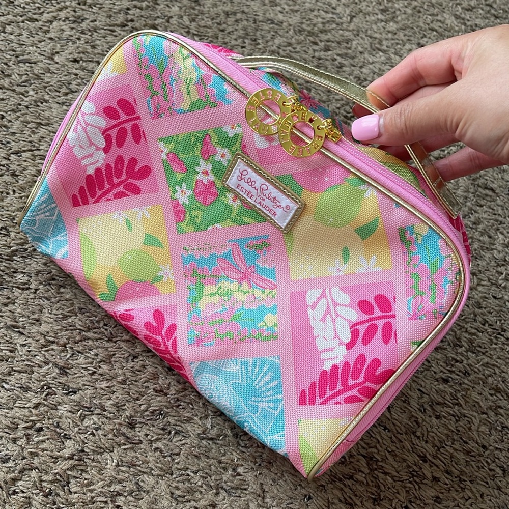Lilly Pulitzer For Estée Lauder Cosmetic Bag